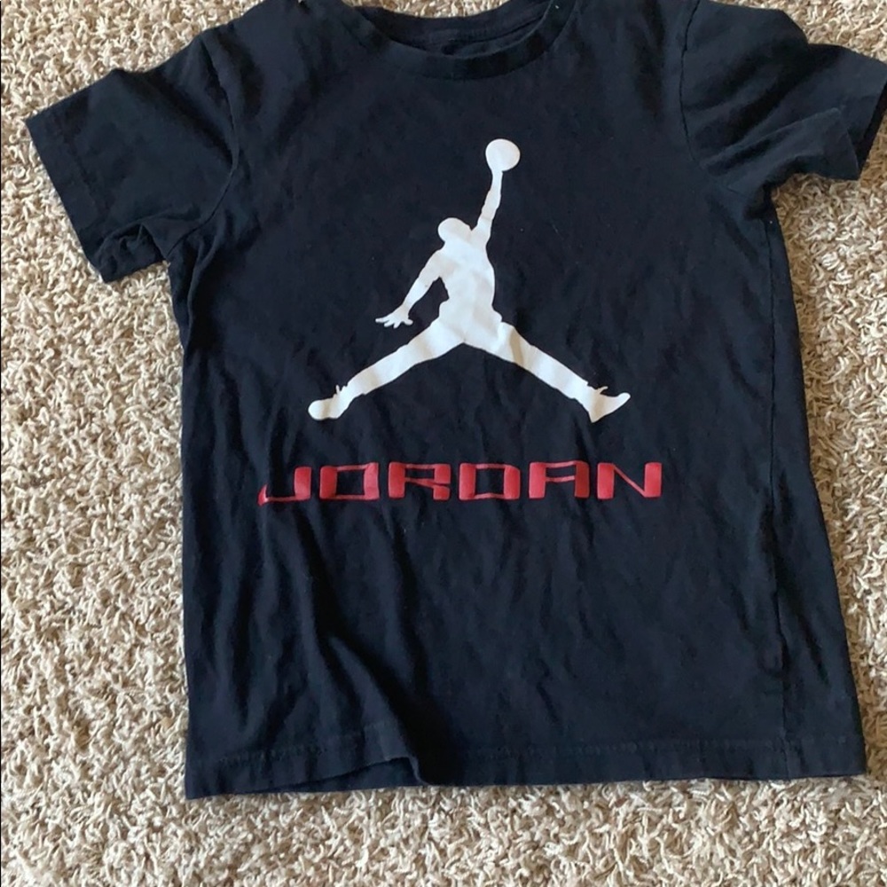 Black air Jordan T-shirt